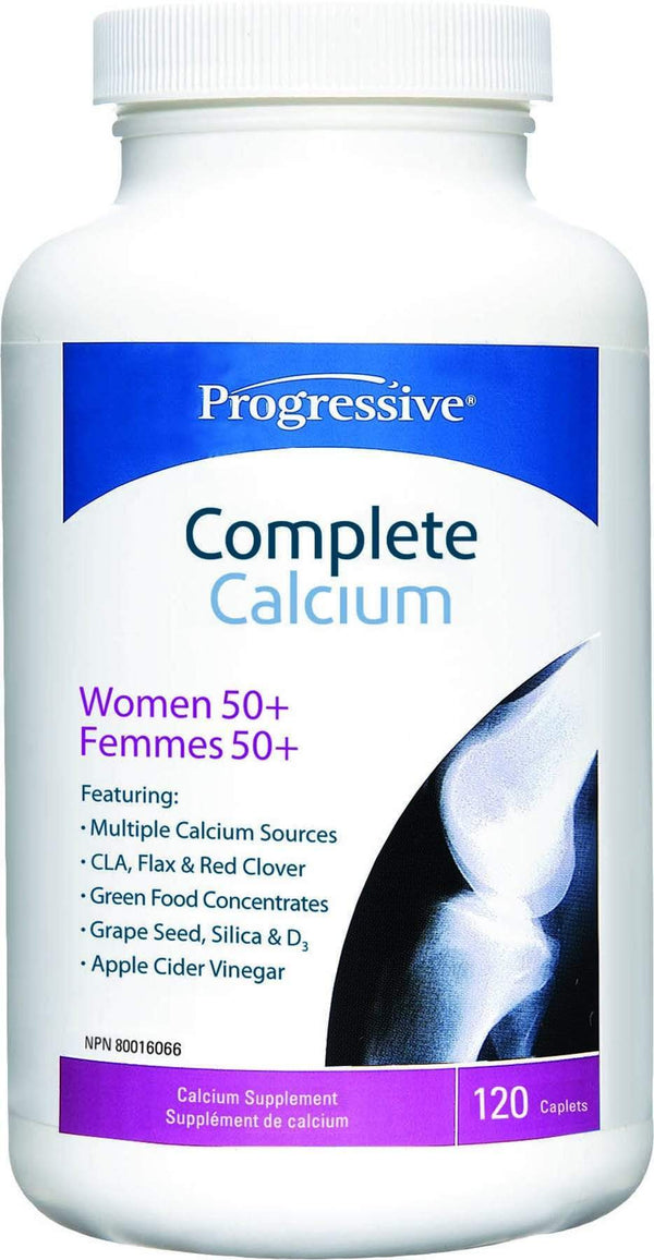 50세 이상 여성을 위한 프로그레시브 완전 칼슘