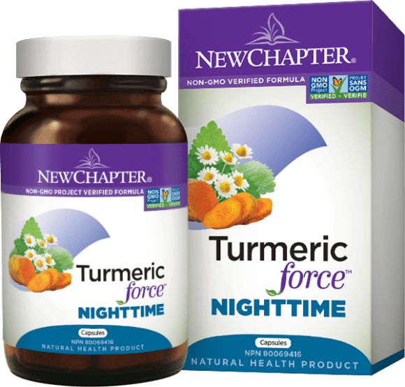 New Chapter Turmeric Force Nighttime 48 Capsules