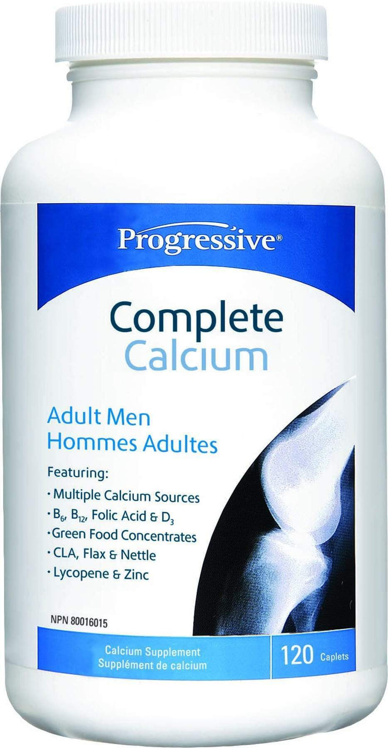 성인 남성을 위한 프로그레시브 완전칼슘