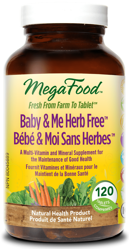 MegaFood Baby & Me Herb Free