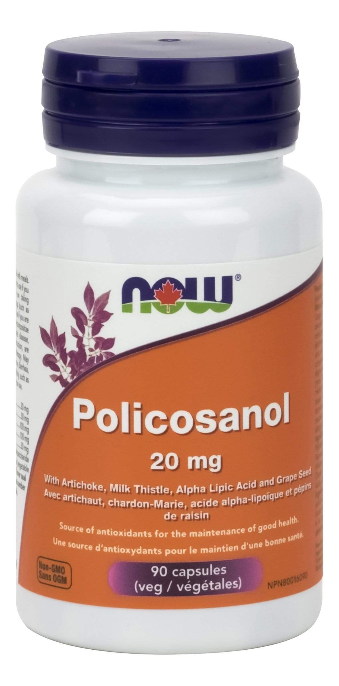 NOW Policosanol 20 mg