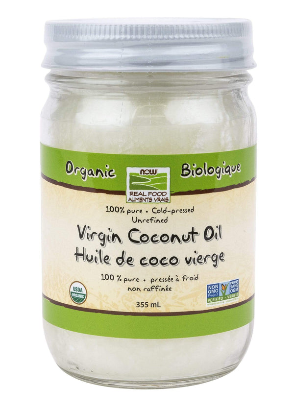 NOW, Virgin Coconut Oil, Organic, 355mL