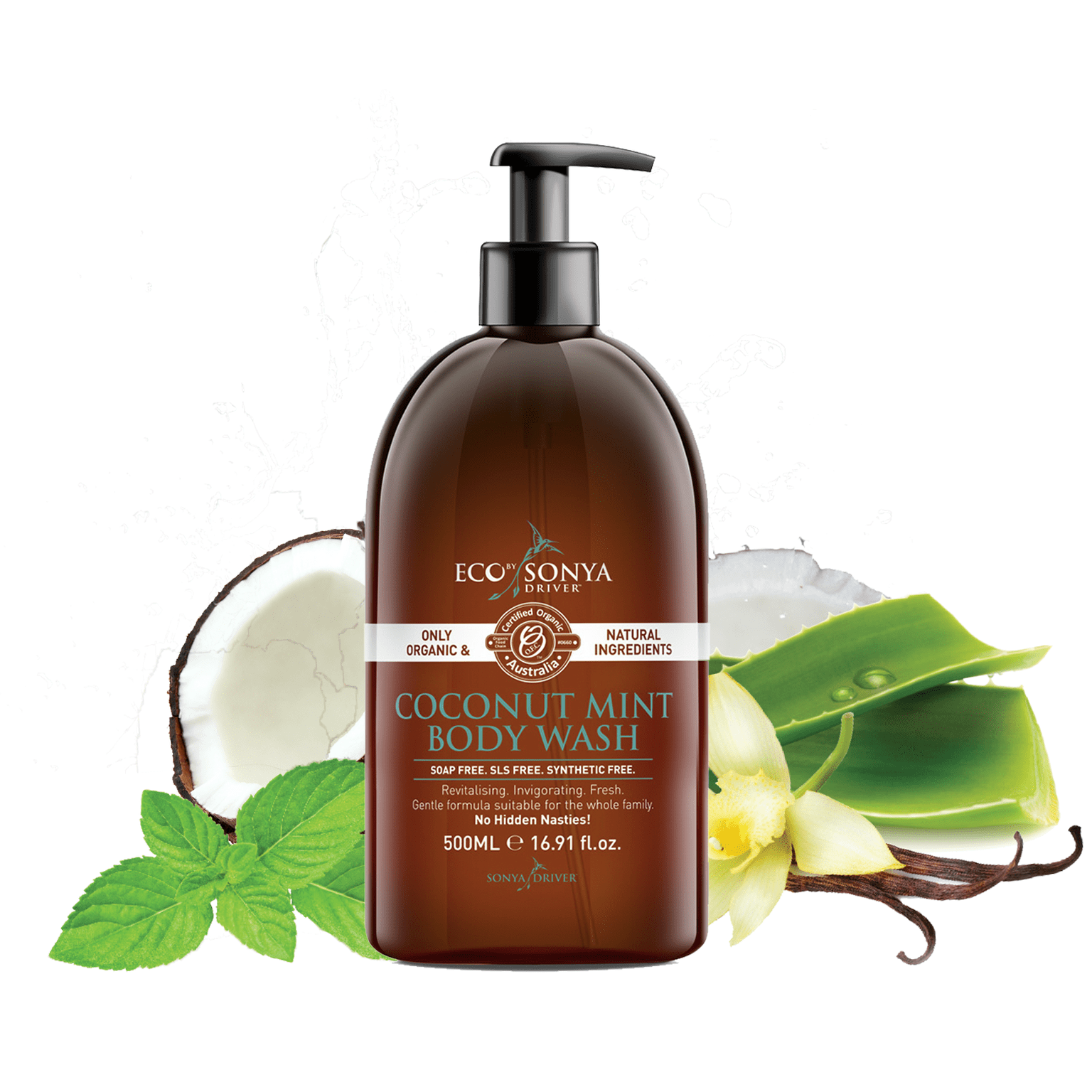 Eco By Sonya Body Wash Coconut Mint 500 ml