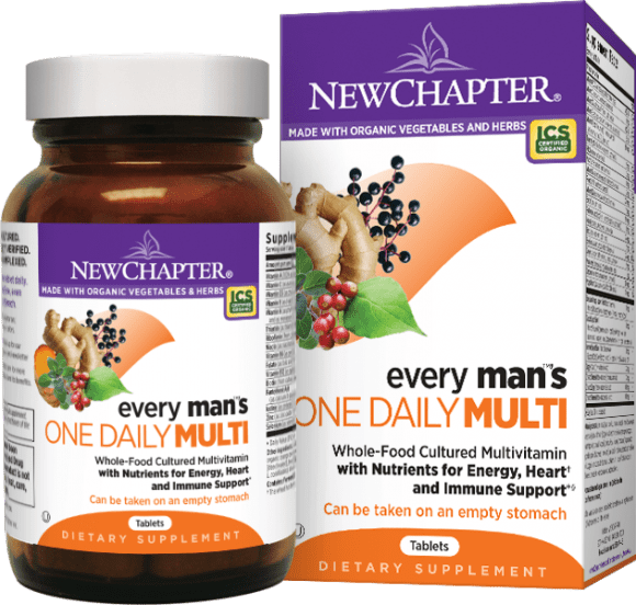 New Chapter Every Man's One Daily 72 Tablets
