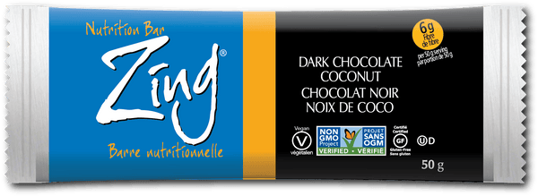 Zing Nutrition Bar - Dark Chocolate Coconut