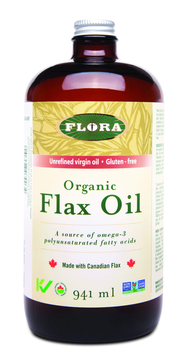 Flora Organic Flax Oil 941 ml