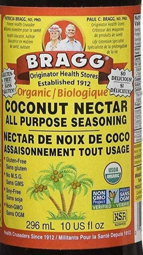 Bragg, 유기농 코코넛 과즙 다목적 시즈닝, 296mL