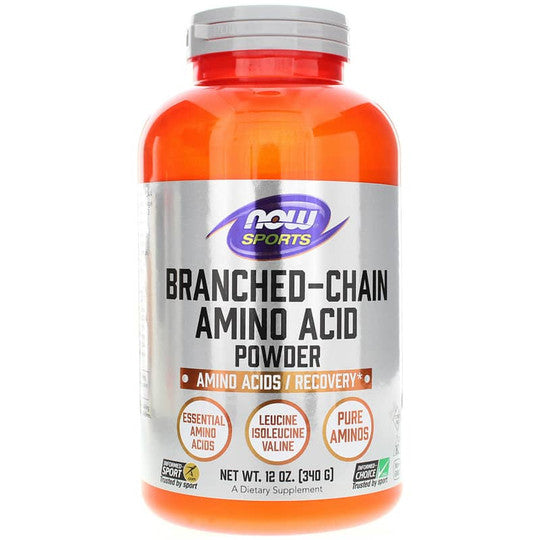 NOW, Branched Chain Amino Acid Powder, 340g (12oz)