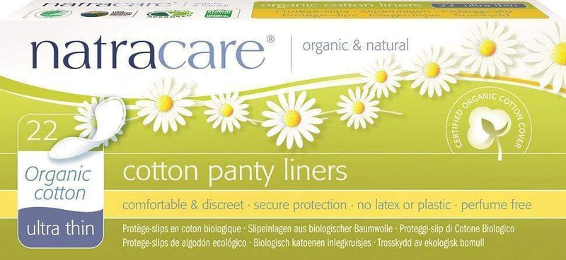 Natracare Cotton Panty Liners - Ultra Thin