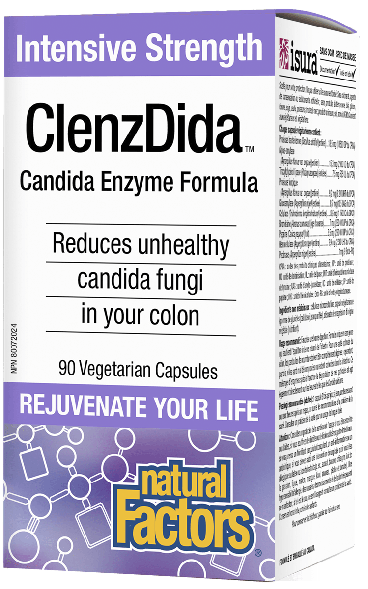 Natural Factors ClenzDida Intensive Strength 90 Capsules