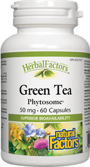 Natural Factors, GreenSelect Green Tea Phytosome, 50mg, 60 Capsules