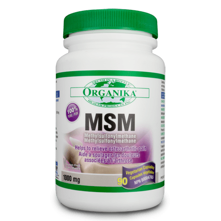 Organika MSM 1000MG | Healtha.ca