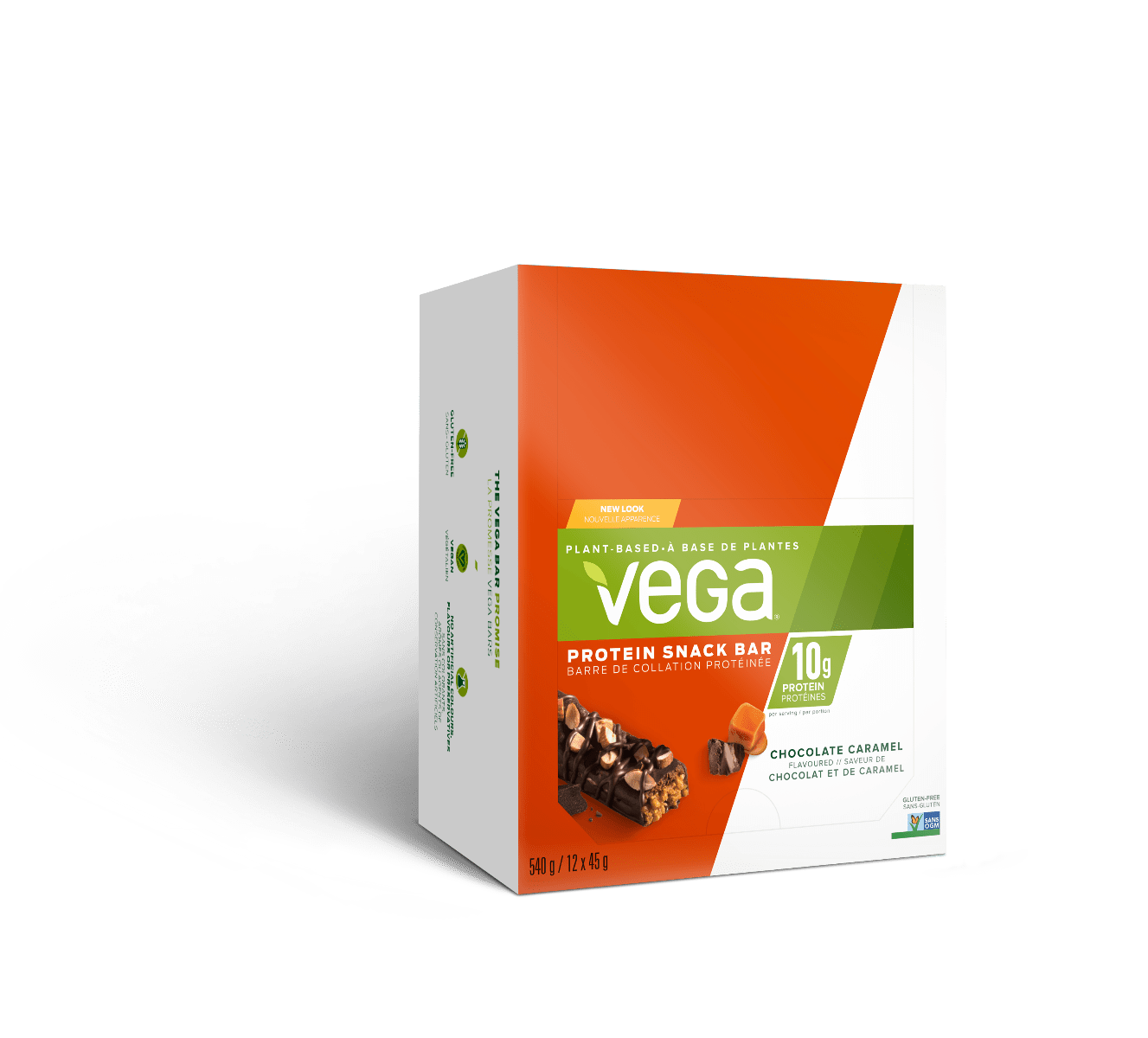 Vega Protein Snack Bar Chocolate Caramel Box of 12