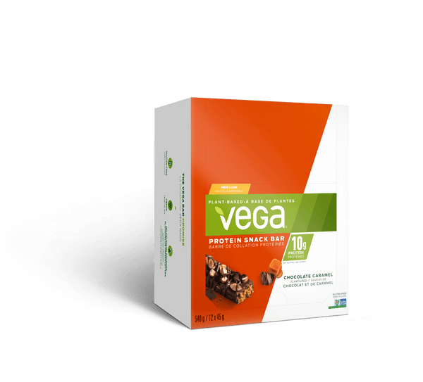 Vega Protein Snack Bar Chocolate Caramel Box of 12