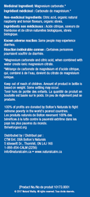 Natural Calm, 마그네슘 구연산염 분말, 체리 맛, 226g(8oz) 