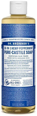 Dr. Bronner's Magic Soap Org Ppmnt 오일 순수 카스티야 비누 Liq