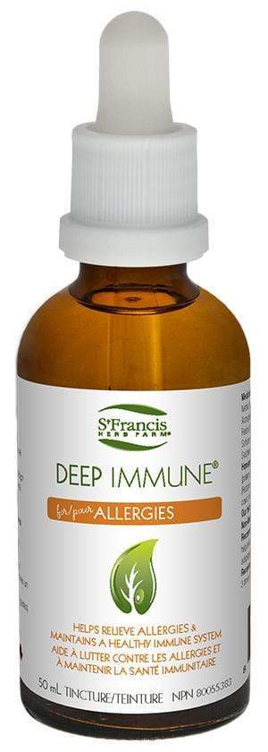 St Francis Herb Farm Deep Immune for Allergies 50 ml