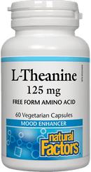 Natural Factors Mental Calmness 125mg 60 Capsules