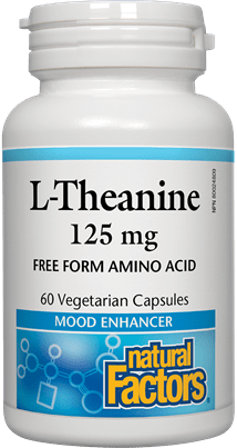 Natural Factors Mental Calmness 125mg 60 Capsules