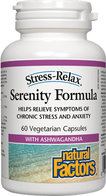 Natural Factors Stress-Relax Serenity Formula 60 Capsules