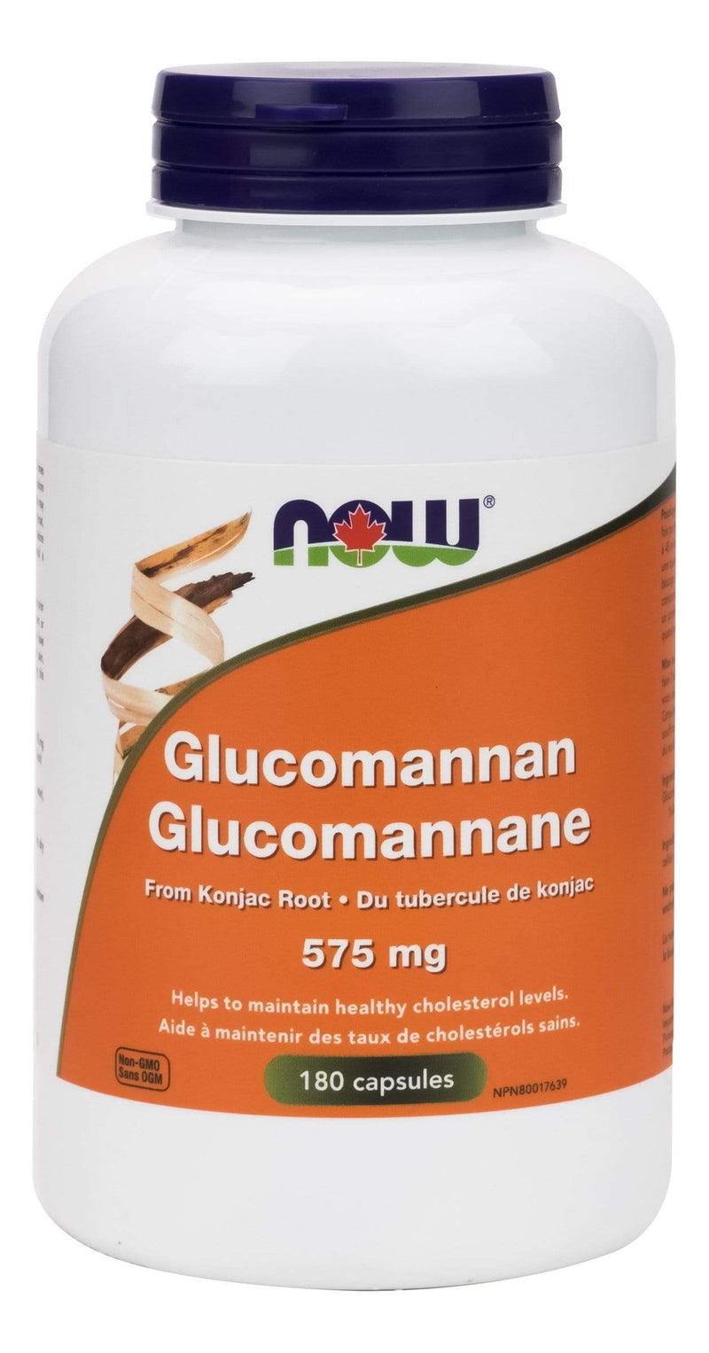 NOW Glucomannan 575 mg 180 Capsules