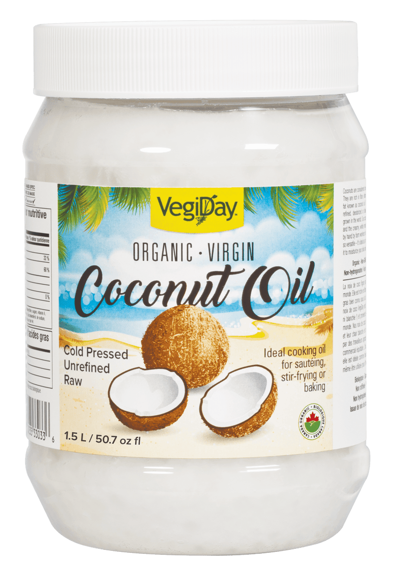 VegiDay 유기농 버진 코코넛 오일