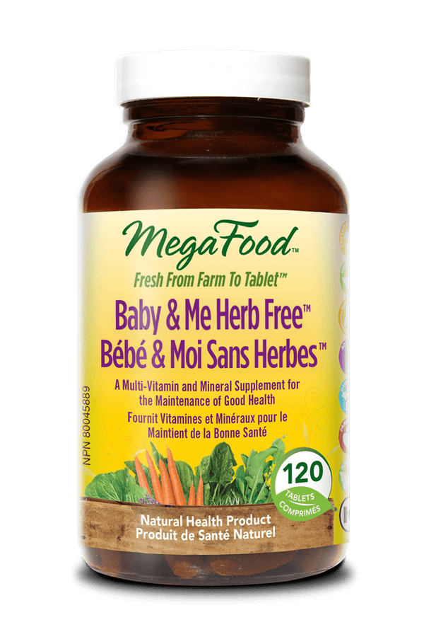 MegaFood Baby & Me Herb Free
