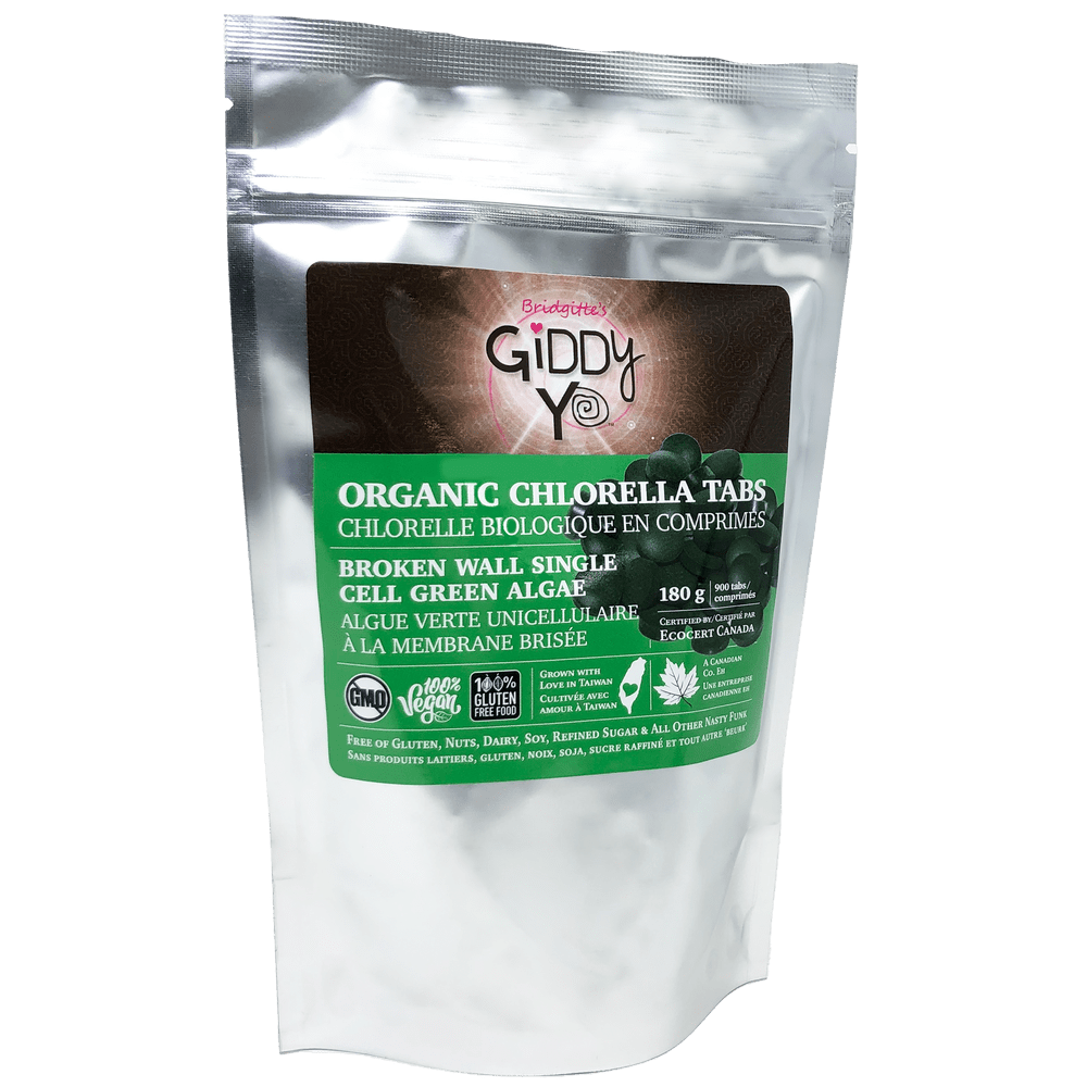 Bridgitte's Giddy Yo Organic Chlorella Tabs