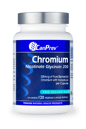 CanPrev Chromium Nicotinate Glycinate 200