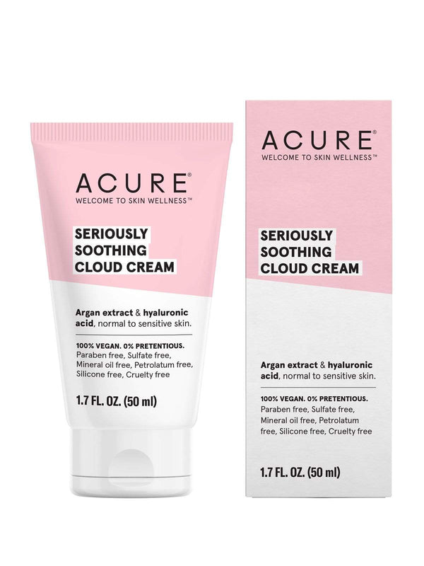 Acure Seriously Soothing Cloud Cream Argan Extract & Hyaluronic Acid