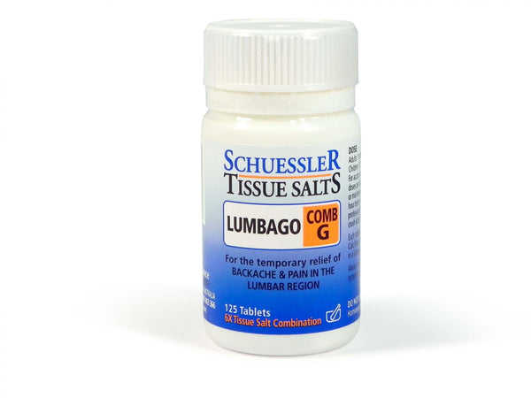 Schuessler Tissue Salts Comb G Tablets