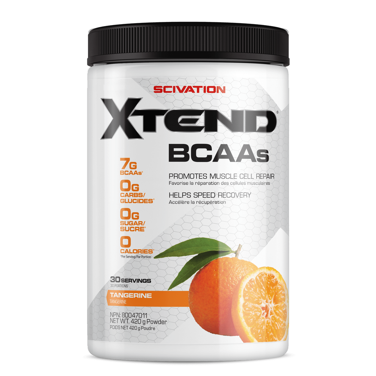 Scivation Xtend BCAA's Tangerine 30 Servings