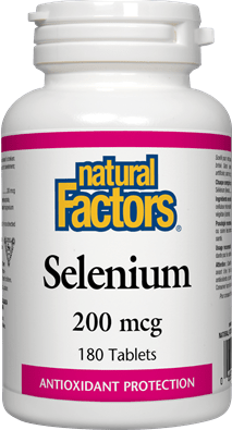 Natural Factors Selenium 200 mcg 180 Tablets
