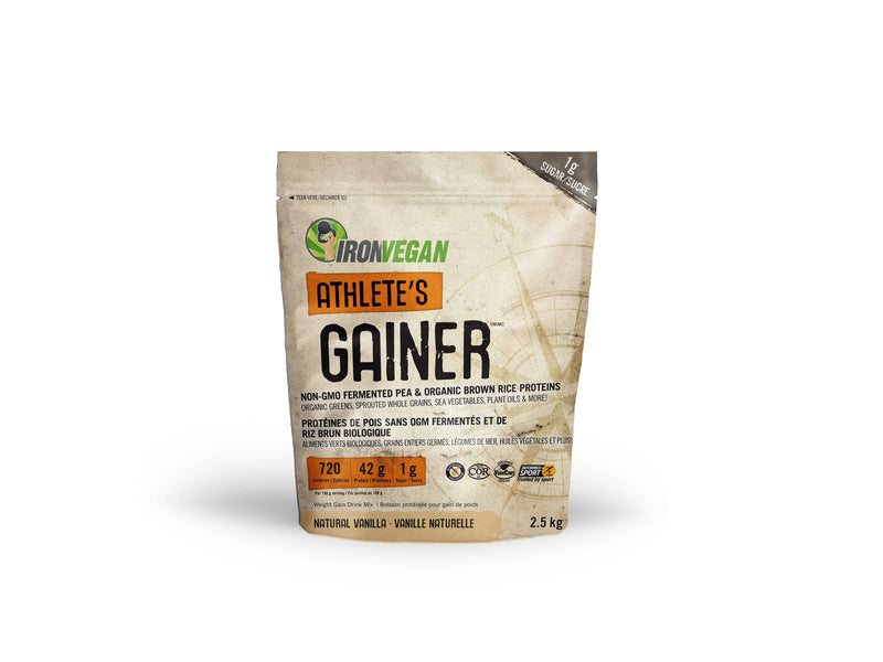 Iron Vegan Athlete's Gainer Natural Vanilla 2.5 kg
