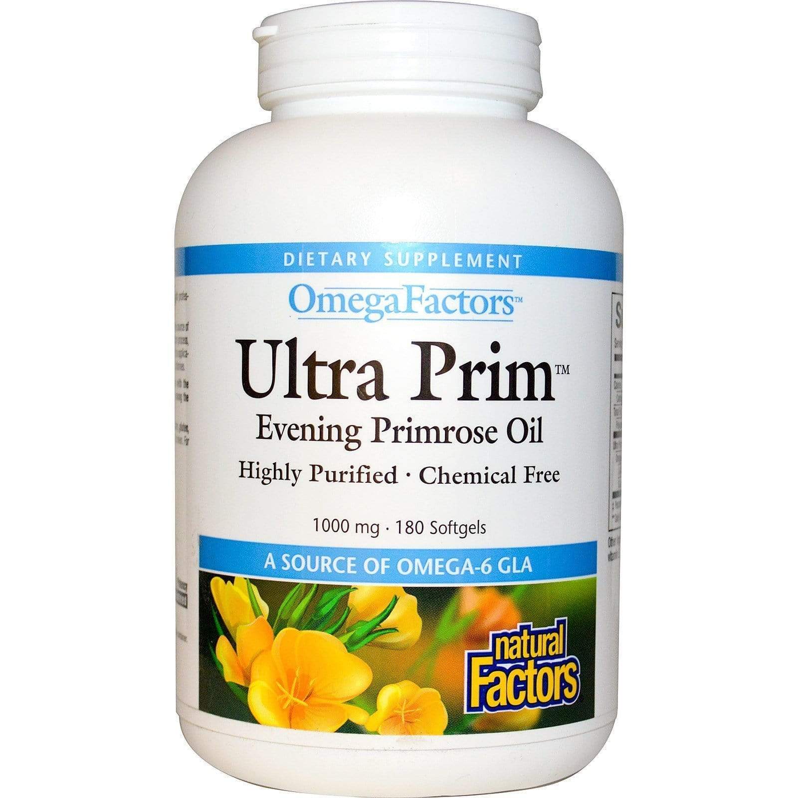 Natural Factors Ultra Prim - Evening Primrose Oil 1000 mg At Healtha.ca