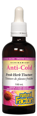 صبغة الأعشاب المنعشة المضادة للبرد من ناتشورال فاكتورز 100 مل