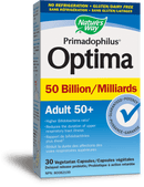 Nature's Way Primadophilus Optima 50 مليار شخص بالغ أكبر من 50 عامًا - لا يتطلب تبريدًا
