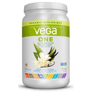 Vega, All-in-One Organic Shake, Vanilla Creme, 574g