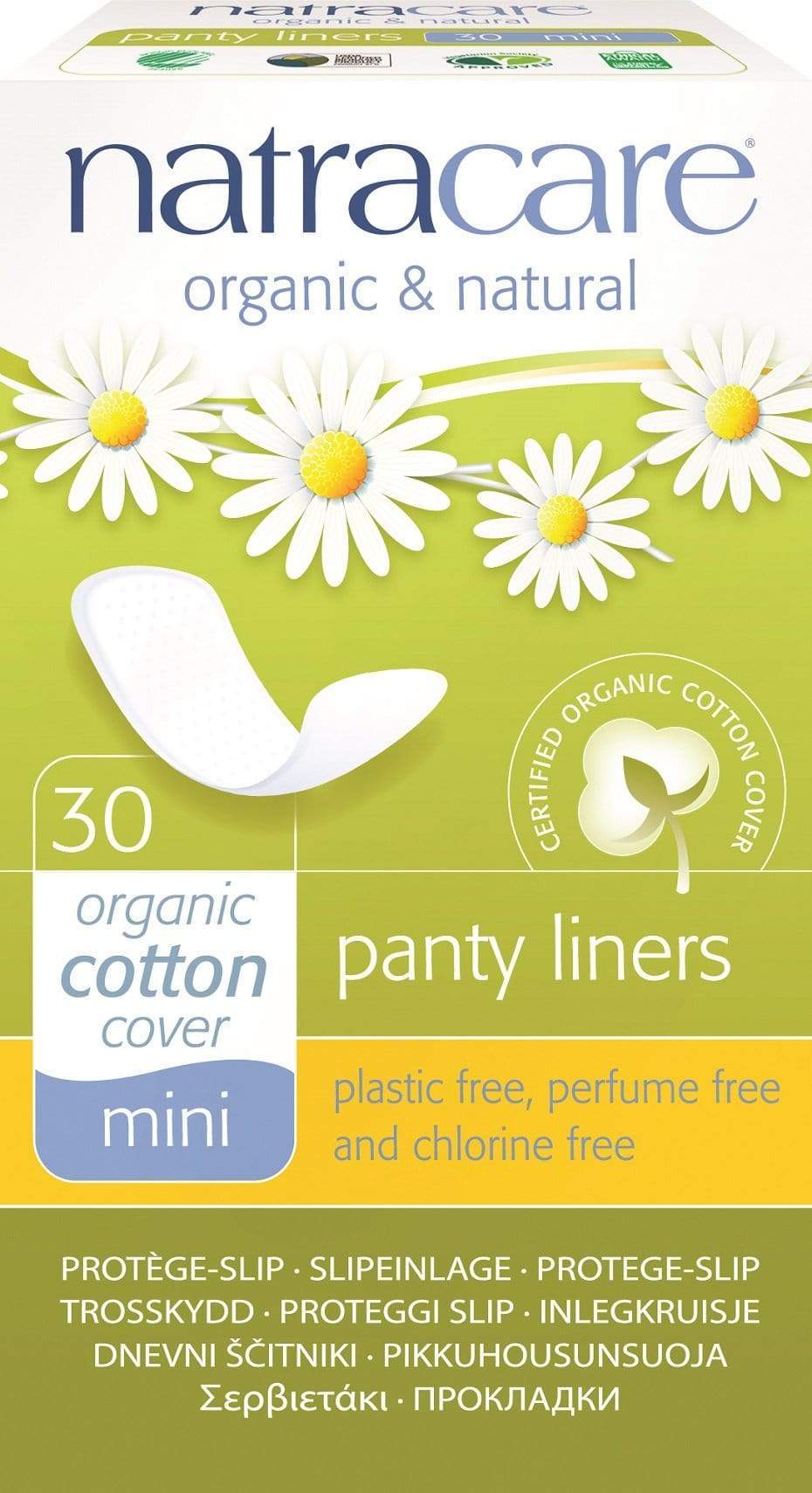 Natracare Mini Panty Liners