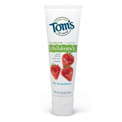 Tom's Of Maine Children's Fluoride-Free Toothpaste - Silly Strawberry