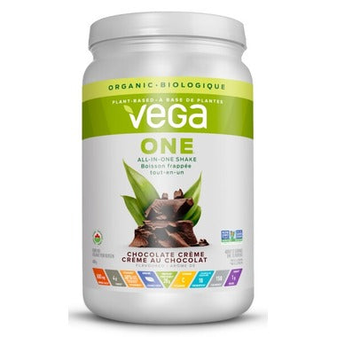 Vega, All-in-One Organic Shake, Chocolate Creme, 625g