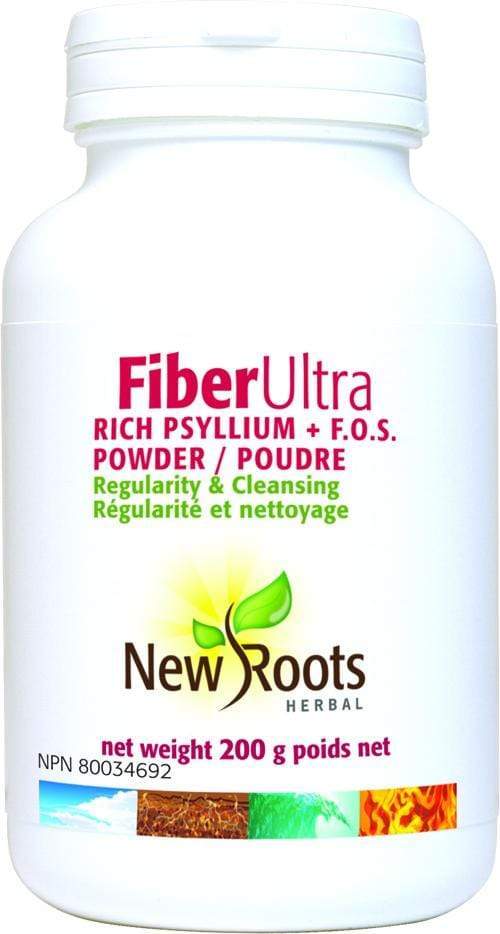 New Roots PSYLLIUM FIBER ULTRA RICH + F.O.S. | Healtha.ca