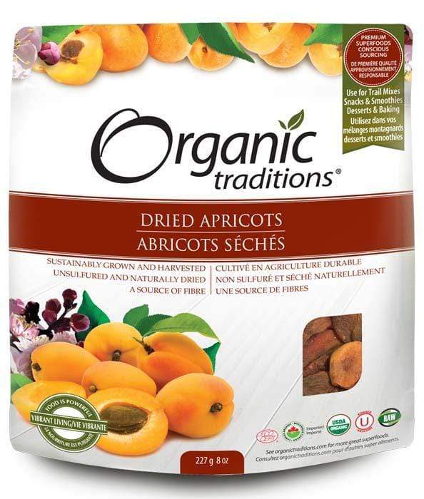 Organic Traditions Dried Apricots