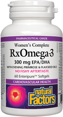 Natural Factors 여성용 컴플리트 RxOmega-3 Factors, 60 소프트젤