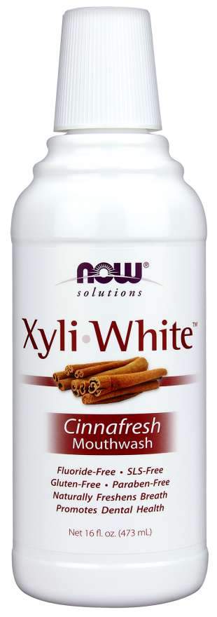 NOW XyliWhite Cinnafresh Mouthwash