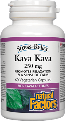 Natural Factors Kava Kava 250mg 60 Capsules