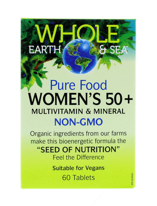 Whole Earth and Sea Woman's 50 plus 60 Tablets