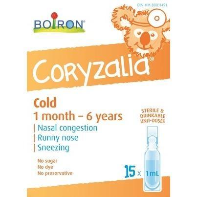Boiron Coryzalia - 콜드 15 x 1 mL
