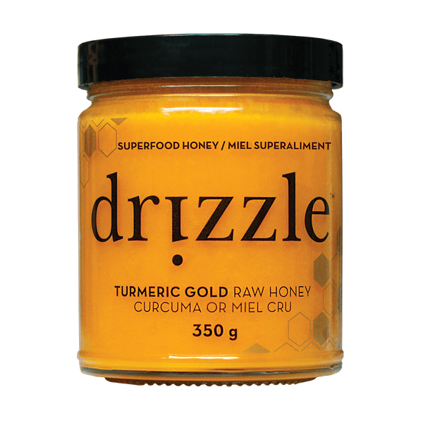 Drizzle Turmeric Gold Raw Honey 350 g