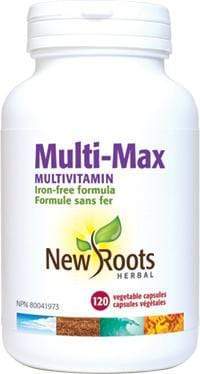 New Roots Multi-Max Multivitamin (Iron-free)